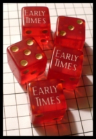 Dice : Dice - 6D - Early Times Dice - Ebay Nov 2011